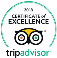 2018 Lake George RV Park tripadvisor certificate of excellence