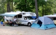 All campsites include 50/30 amps, cable, water, sewer, electric and Wi-Fi