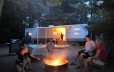 All rental units include fire ring, picnic table, & outside seating