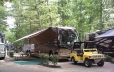 Spacious sites to fit RV’s, up to 2 vehicles and a tent