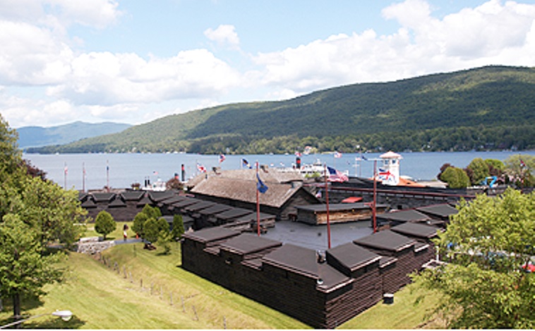 Take a tour of historic Fort William Henry in downtown Lake George