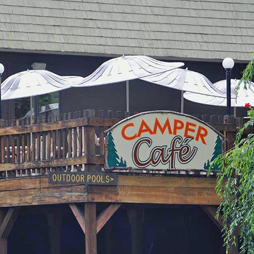 Camper Cafe- outdoor patio