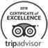 2018 Certificate of Excellence Trip Advisor