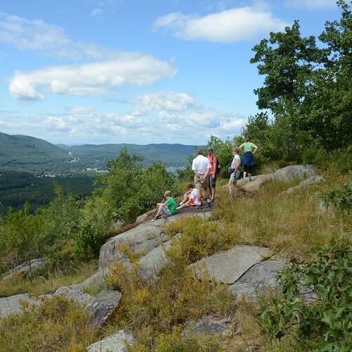 Family on French Mountain