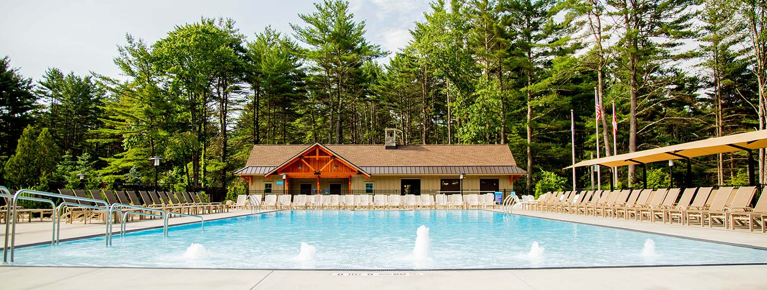 Pool and pool house